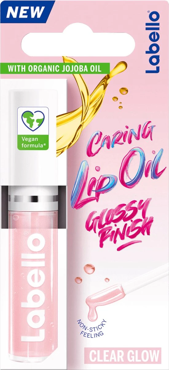 Labello Caring Lip Oil Clear Glow - 5.5 Ml 10 Labello Caring Lip Oil Clear Glow - 5.5 Ml - Afbeelding 8