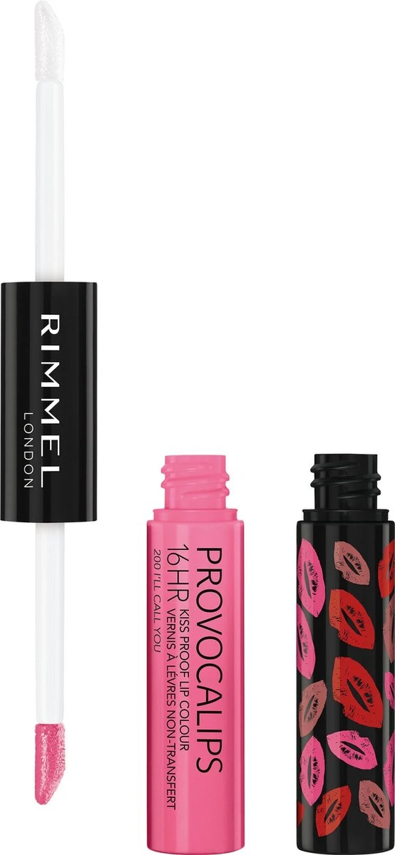 Rimmel London Provocalips Lip Color Lippenstift - 200 I'll Call You 15 Rimmel London Provocalips Lip Color Lippenstift - 200 I'll Call You - Afbeelding 13