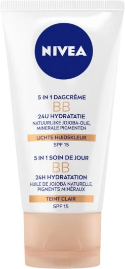 NIVEA Essentials BB Cream Light SPF 15 - 50 Ml - Dagcrème