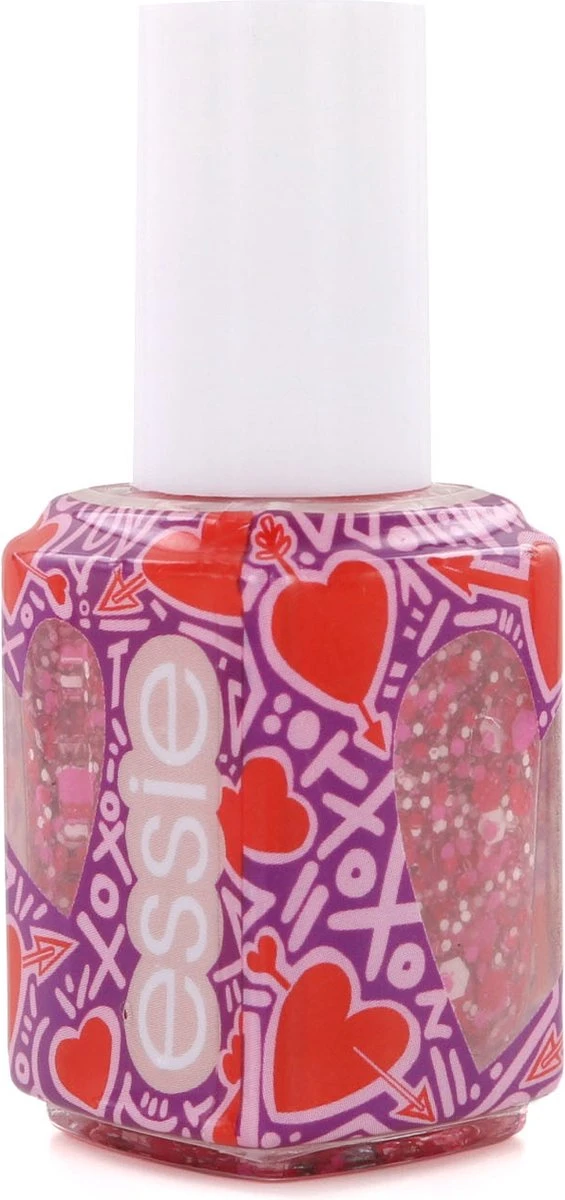 Essie Valentijnscollectie Matte Glitter Top Coat - 600 You're So Cupid - Rood Nagellak - 13,5 Ml 9 Essie Valentijnscollectie Matte Glitter Top Coat - 600 You're So Cupid - Rood Nagellak - 13,5 Ml - Afbeelding 7