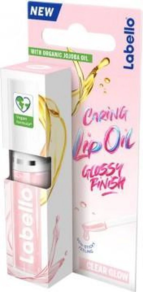 Labello Caring Lip Oil Clear Glow - 5.5 Ml 11 Labello Caring Lip Oil Clear Glow - 5.5 Ml - Afbeelding 9