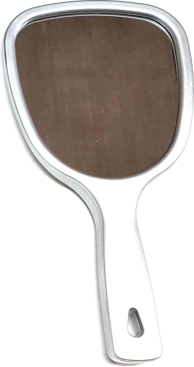 Handspiegel Trio - Spiegel Ø 13,5 Cm - 1X 3X & 5X Vergrotend - Zilver - Afmeting: 25 X 13,3 Cm. 3 Handspiegel Trio - Spiegel Ø 13,5 Cm - 1X 3X & 5X Vergrotend - Zilver - Afmeting: 25 X 13,3 Cm.