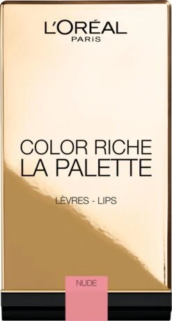 L’Oréal Paris Color Riche Lip Palette - 01 Nude 9 L’Oréal Paris Color Riche Lip Palette - 01 Nude -Maybelline Shop 645x1200