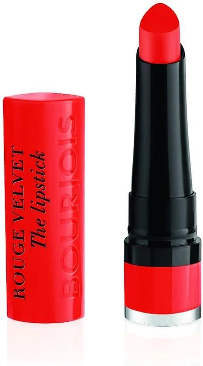 Bourjois Rouge Velvet The Lipstick - 07 Joli Carmin'ois 14 Bourjois Rouge Velvet The Lipstick - 07 Joli Carmin'ois - Afbeelding 12