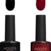 Moods Gellac - Pitch Black En By The Fireplace - Gellak - Midnight Kleuren - 2 X 15ML 1 Moods Gellac - Pitch Black En By The Fireplace - Gellak - Midnight Kleuren - 2 X 15ML -Maybelline Shop 773x1200 5