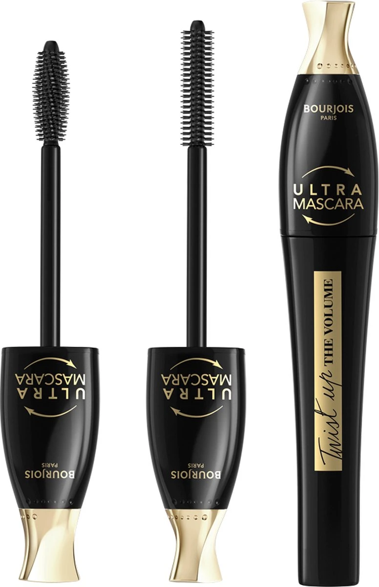 Bourjois Twist Up The Volume Mascara 001 Ultra Black 7 Bourjois Twist Up The Volume Mascara 001 Ultra Black - Afbeelding 5