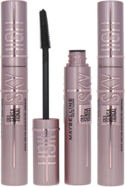 3x Maybelline Lash Sensational Sky High Mascara Very Black - Zwart -Maybelline Shop 803x1200