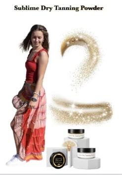 MaMo Subliem - Sublime Dry Tanning Powder - Medium - Baking Powder - Finishing Powder - Met Optie Shimmer - Tanning - Poeder - Spraytan - Glow - Grapes - Visagisten - Finishing Powder - Selftanning Powder - Na Zonnebrand Creme - Foundation - Make-up -Maybelline Shop 839x1200 5