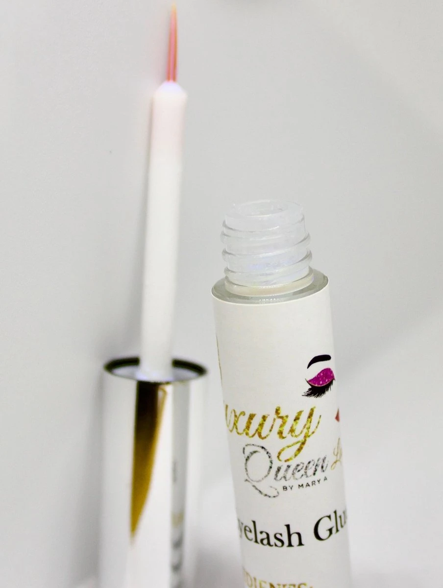 Luxuryqueenlashes Wimperlijm - Clear, Doorzichtig (2st) (NIEUWE VERPAKKING) 5 Luxuryqueenlashes Wimperlijm - Clear, Doorzichtig (2st) (NIEUWE VERPAKKING) - Afbeelding 3