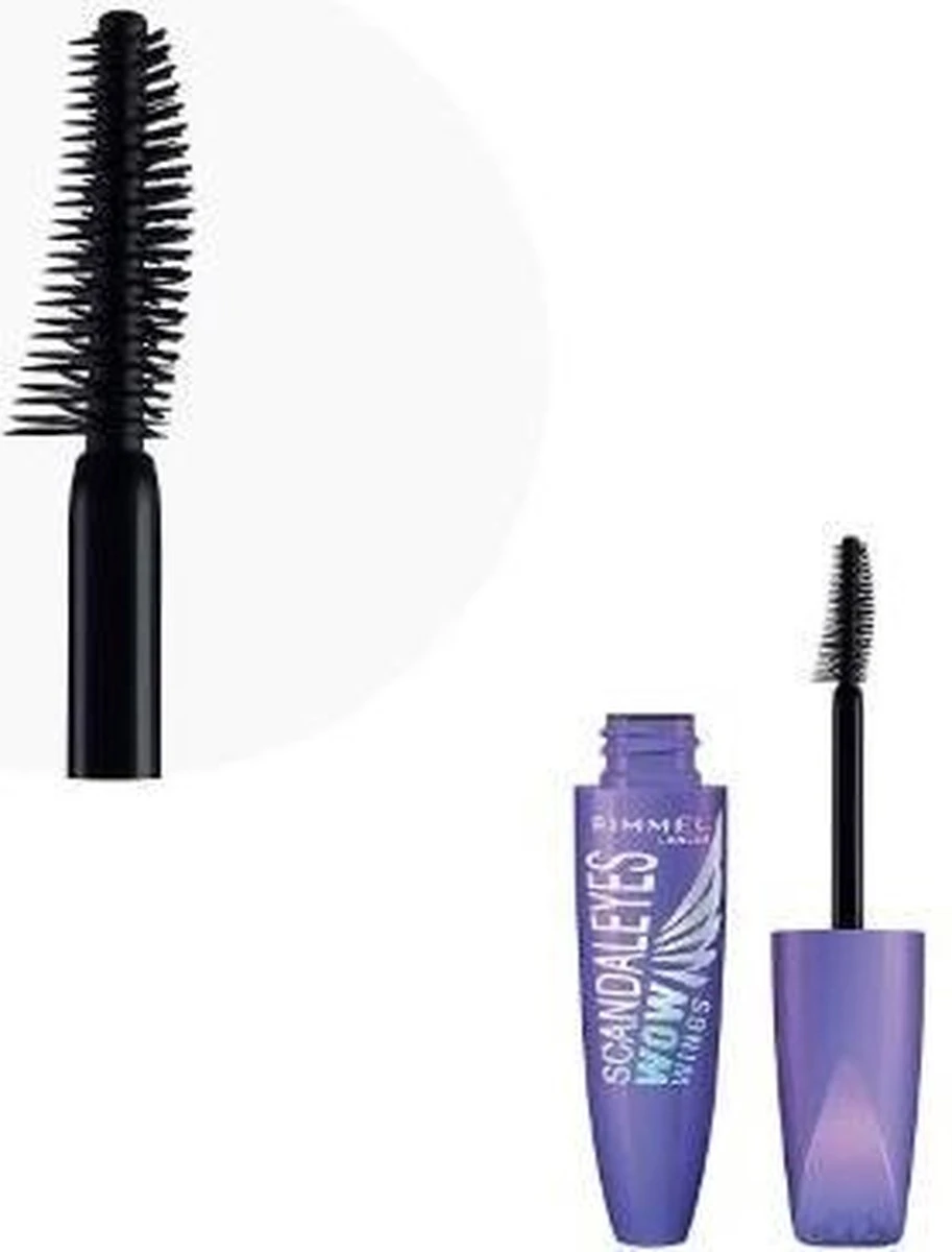Rimmel London ScandalEyes Wow Mascara - 001 Black 14 Rimmel London ScandalEyes Wow Mascara - 001 Black - Afbeelding 12