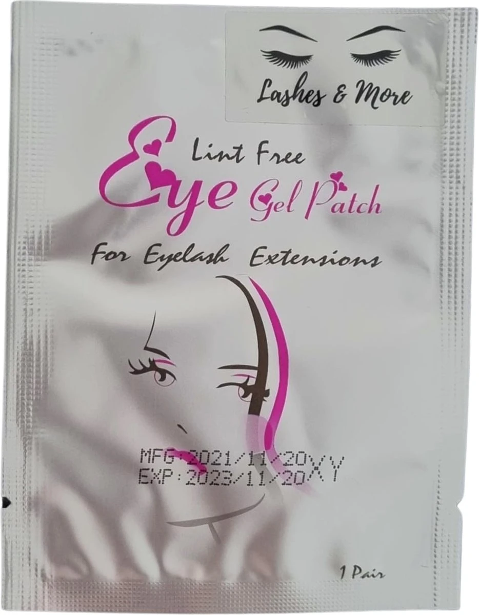 Merkloos EyePads - 100 Stuks - Oogkussens - Wimperextensions - Make Up - Gel Pads - Wimper Sticker - Lashes - Groot - 50 Paar 5 Merkloos EyePads - 100 Stuks - Oogkussens - Wimperextensions - Make Up - Gel Pads - Wimper Sticker - Lashes - Groot - 50 Paar - Afbeelding 3